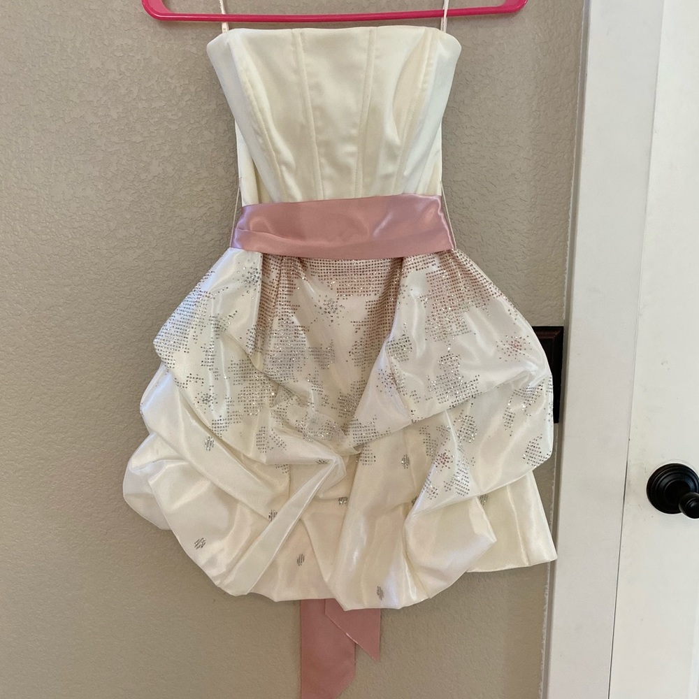 Jessica McClintock formal mini dress